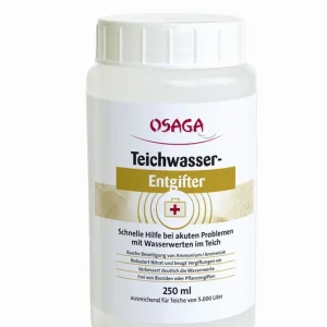 Wochenendangebot Osaga Teichwasser-Entgifter, Notfallhilfe, 250 ml